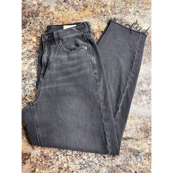 Women's American Eagle Cropped Straight Jean Size 4 - Picture 1 of 5